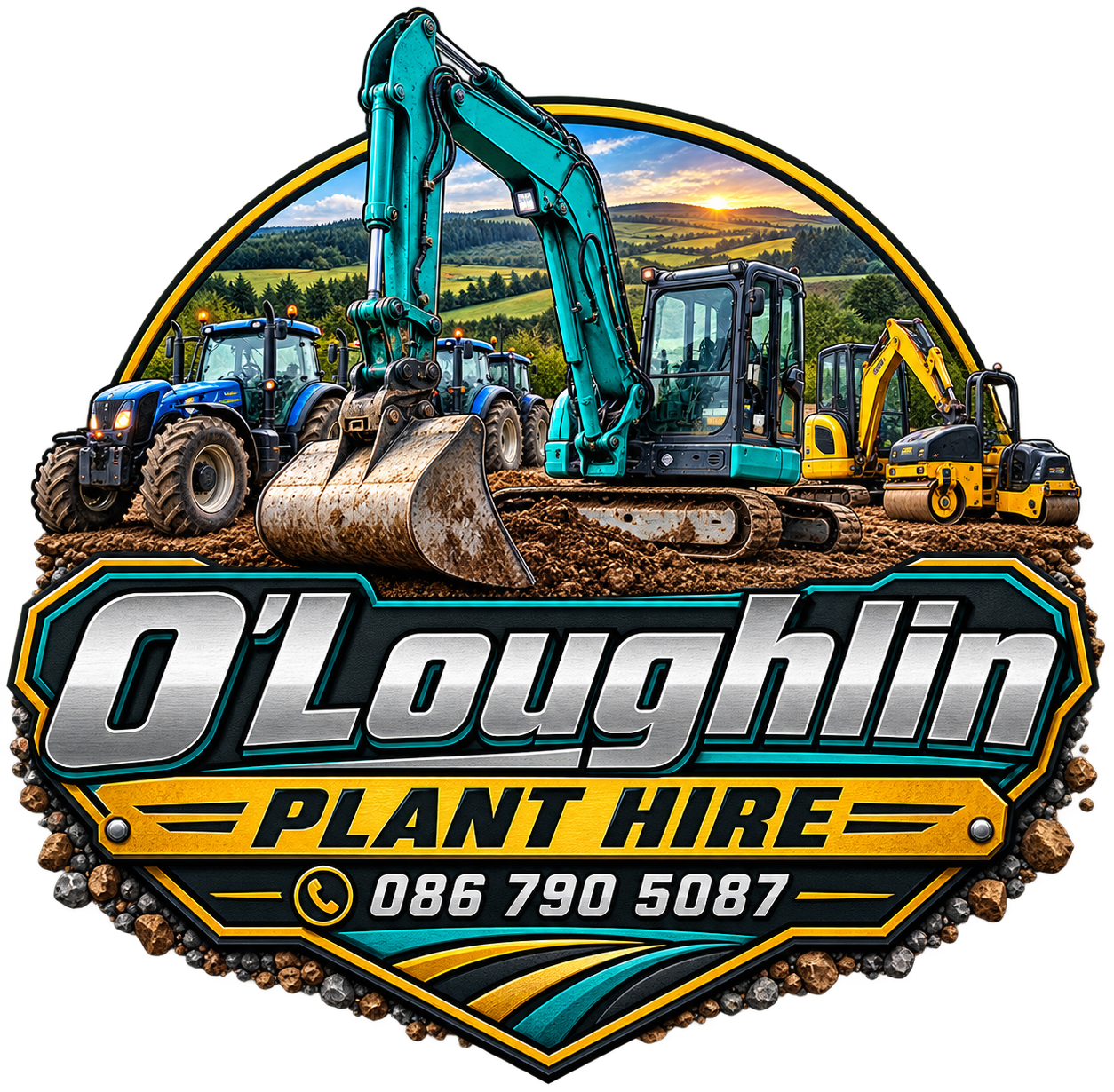 O'Loughlin Plant Hire logo